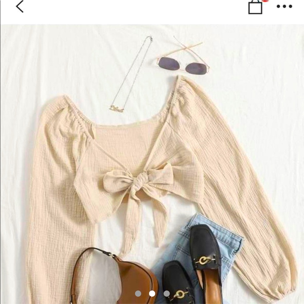 Shein Linen Top
